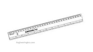 Long scale which is used for Engineering Drawings