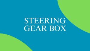 Steering gear box