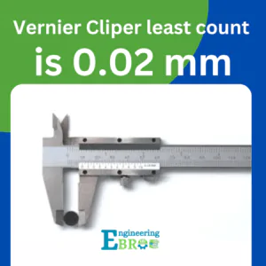 vernier caliper least count