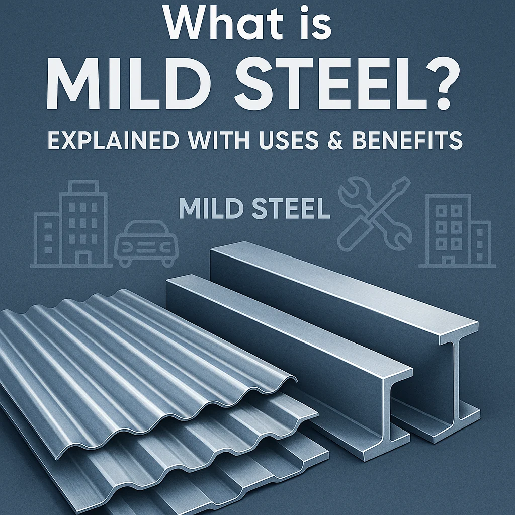 What is Mild Steel? Properties, Uses & Benefits Explained (2025) 1 what is mild steel, its properties, uses and benefits