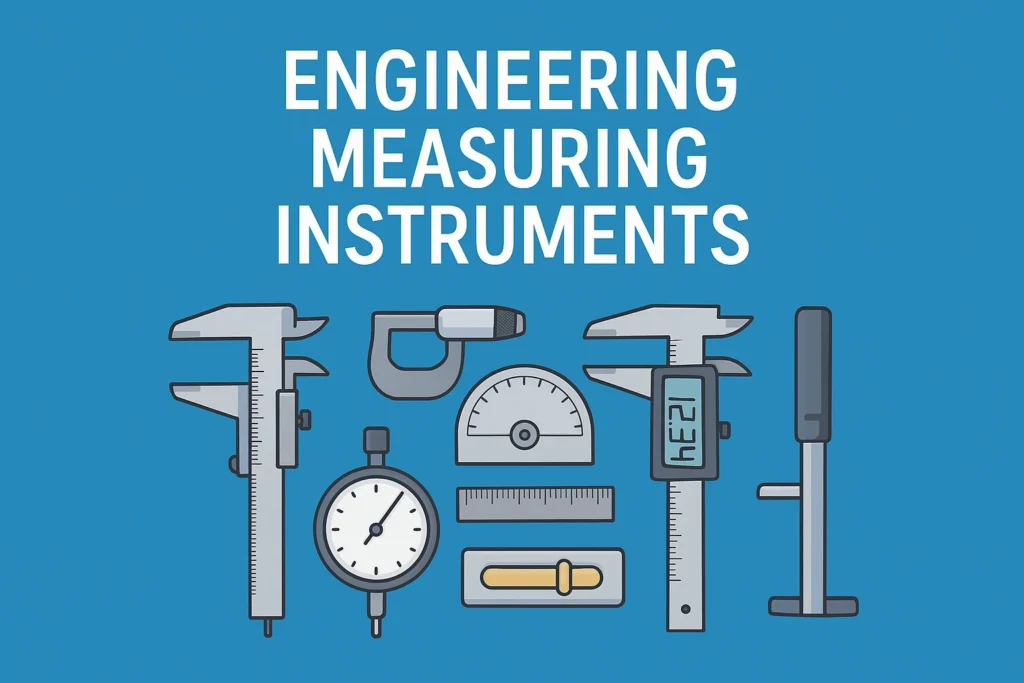 Engineering Measuring Instruments: Definition, Types, Working, Applications & Advantages with Table of 40+ measuring instruments pdf 1 Engineering measuring instruments detailed guide featured image
