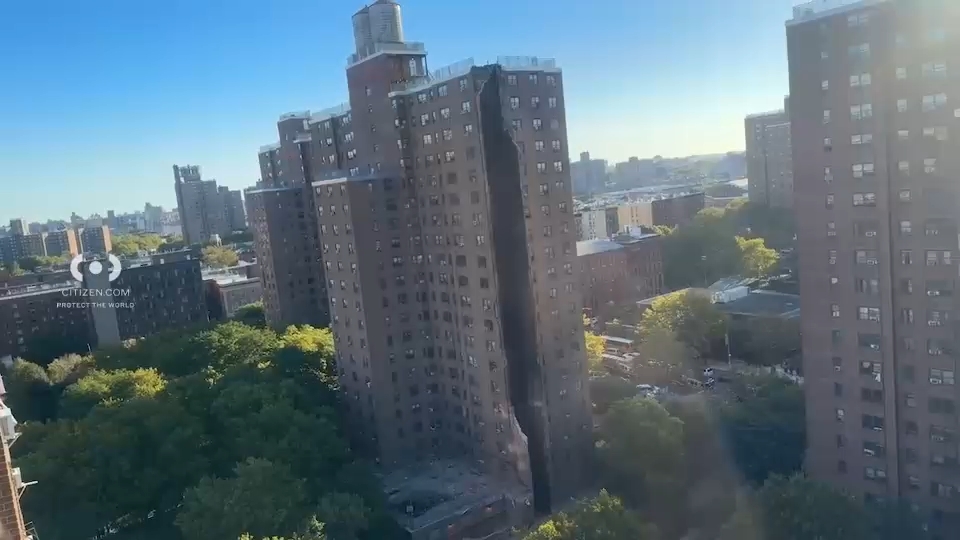Gas explosion triggers bronx building collapse: No Injuries 3 17916853 100125 wabc bronx explosion citizen img