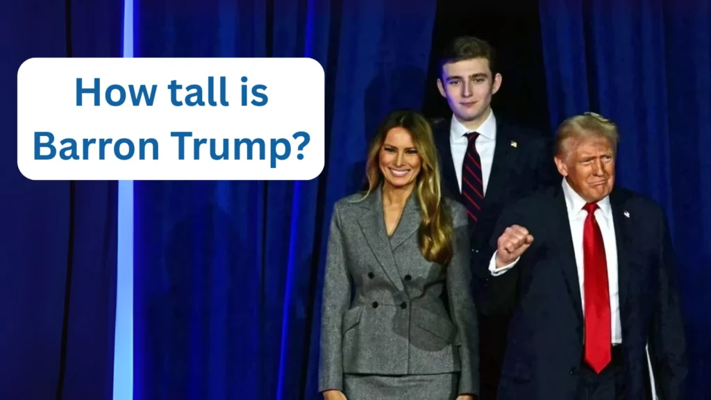 How tall is barron trump