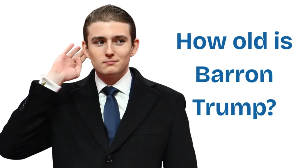 How old is barron trump