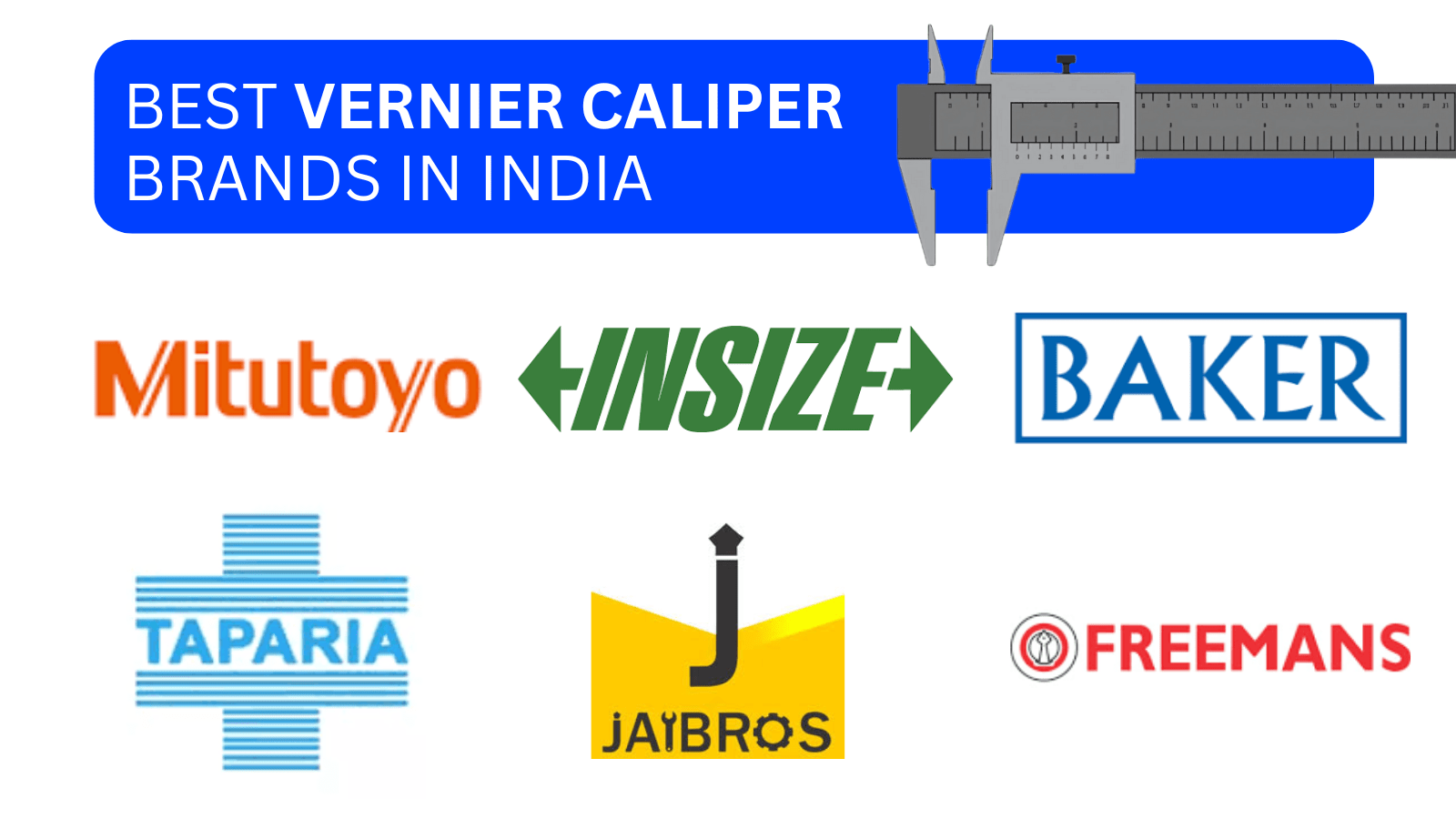 Best vernier caliper brands in india 2025